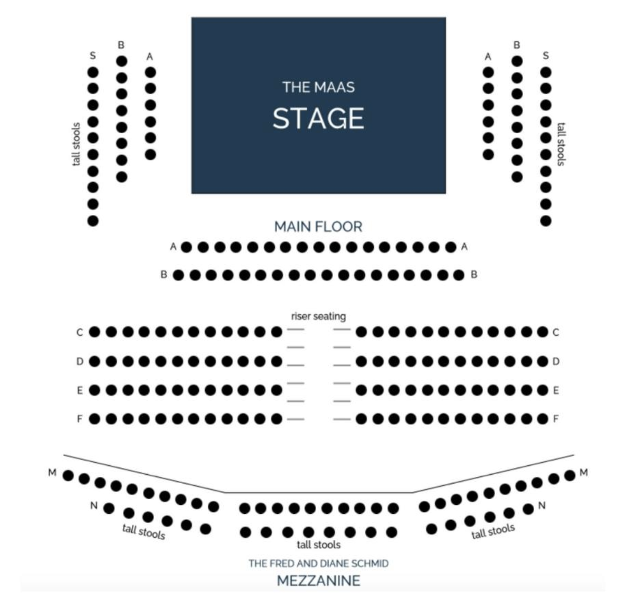 The Encore Seating Chart