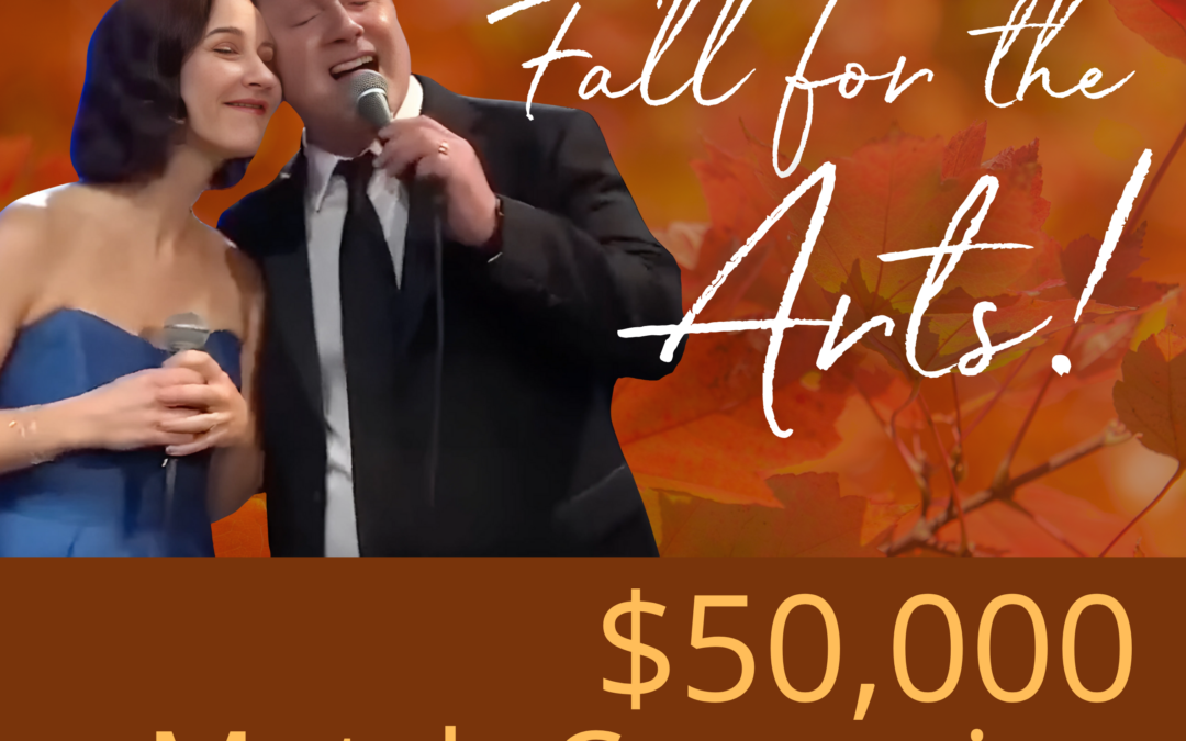 Support the Arts in Dexter, Michigan: The Encore Musical Theatre Company Launches $50,000 “Fall for the Arts” Match Campaign